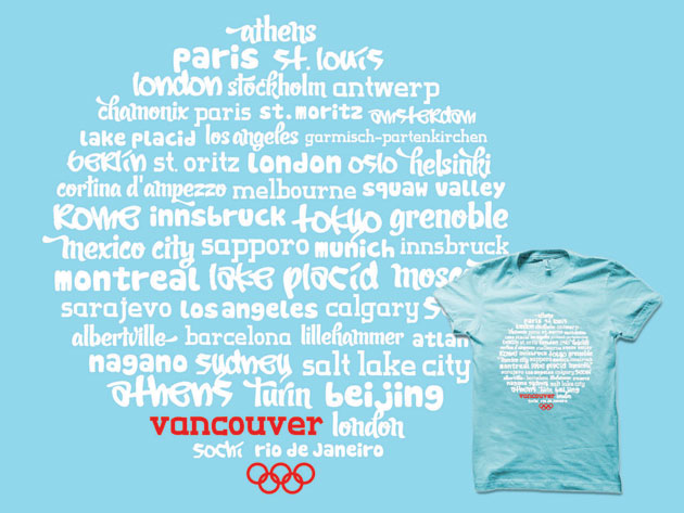 header image for Olympic World T-shirt – Only 24 Hours!